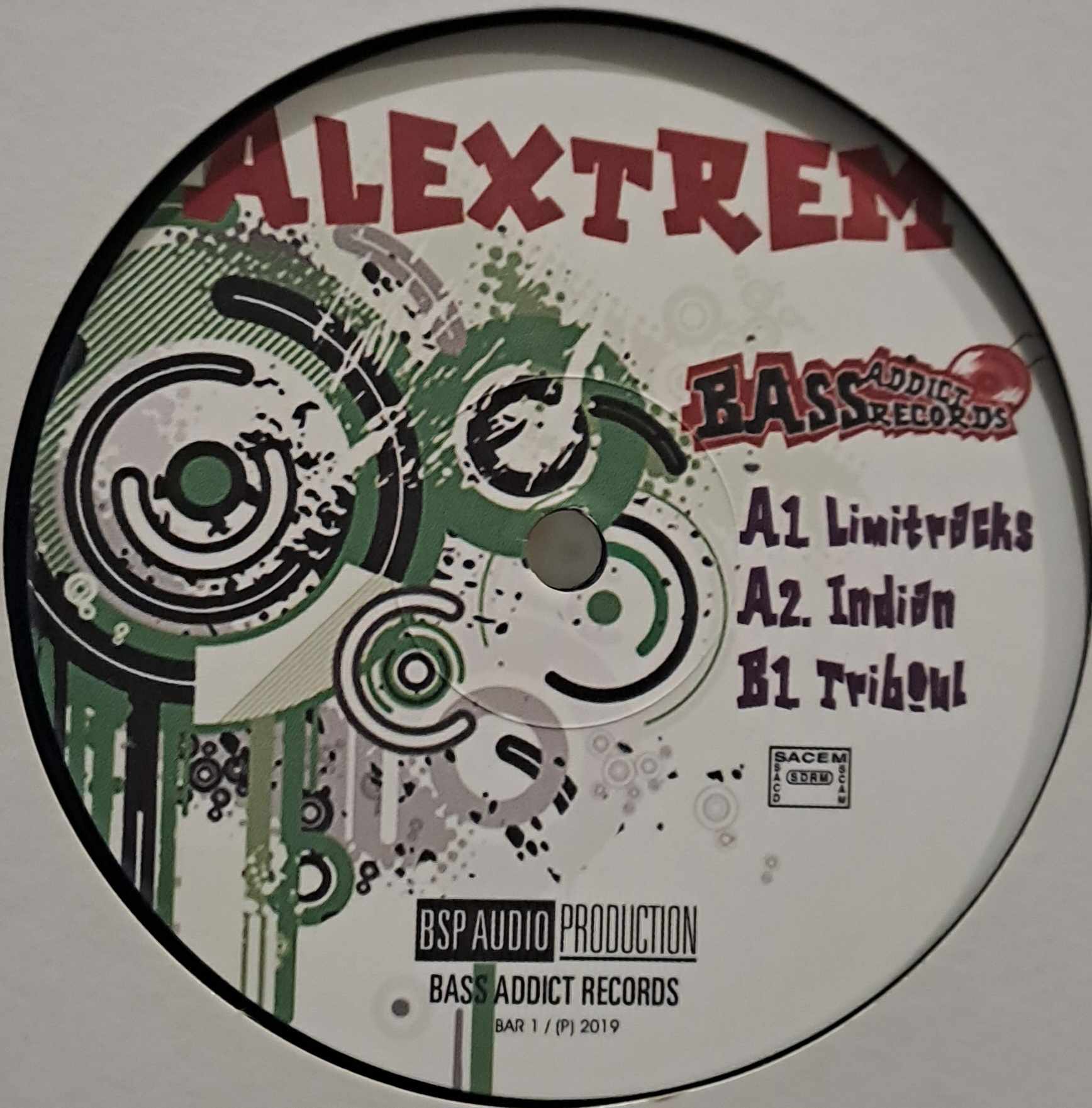 Bass Addict 01 - vinyle freetekno